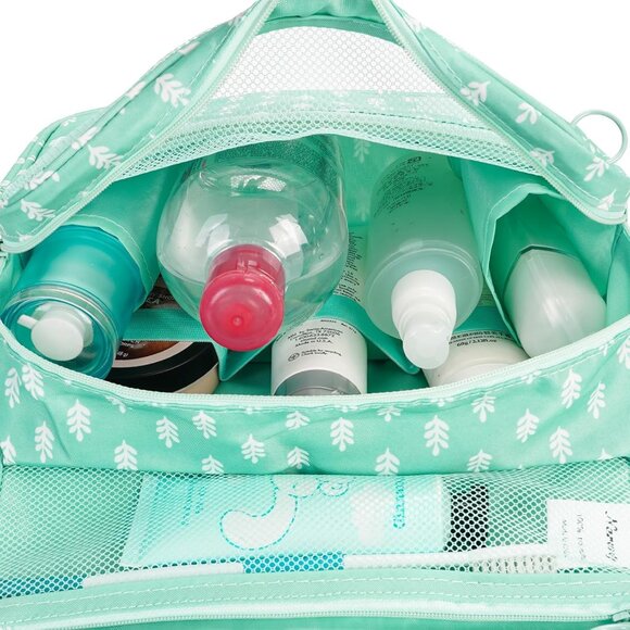 Hanging Travel Toiletry Bag Cosmetic Make up Organizer for Women Waterproof - Picture 3 of 7